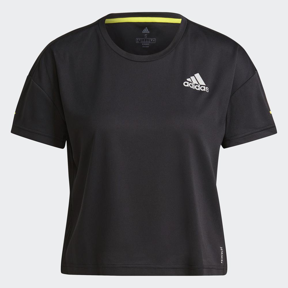 Áo Tee adidas RUNNING Nữ Áo thun Fast Primeblue Màu đen GN4406