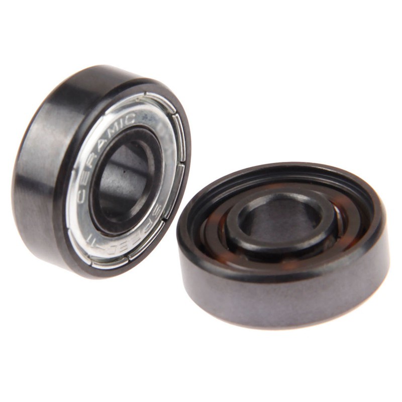 16Pcs BSB 608 ABEC-11 6 Bead Ceramic Skateboard Roller Ice Bearings