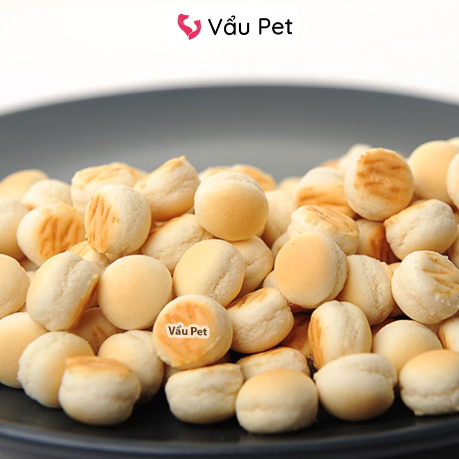 Đồ ăn cho chó mèo Bánh Mì Nhỏ - Bánh thưởng cho chó mèo Vẩu Pet Shop