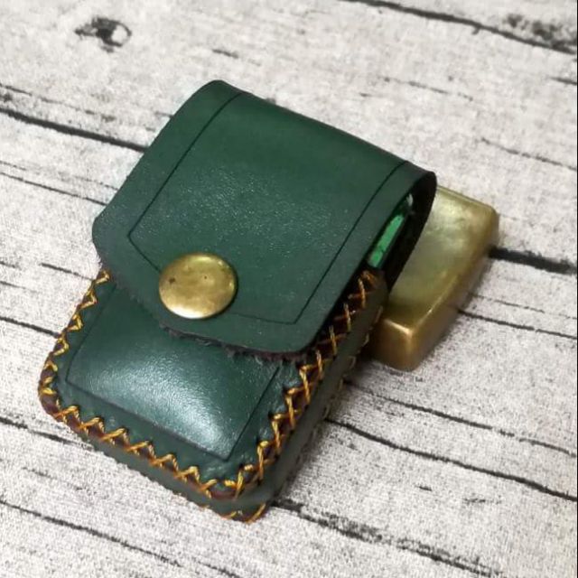 Bao đựng zippo, bao da zippo, bao zippo da bò handmade - Zachi ZP219