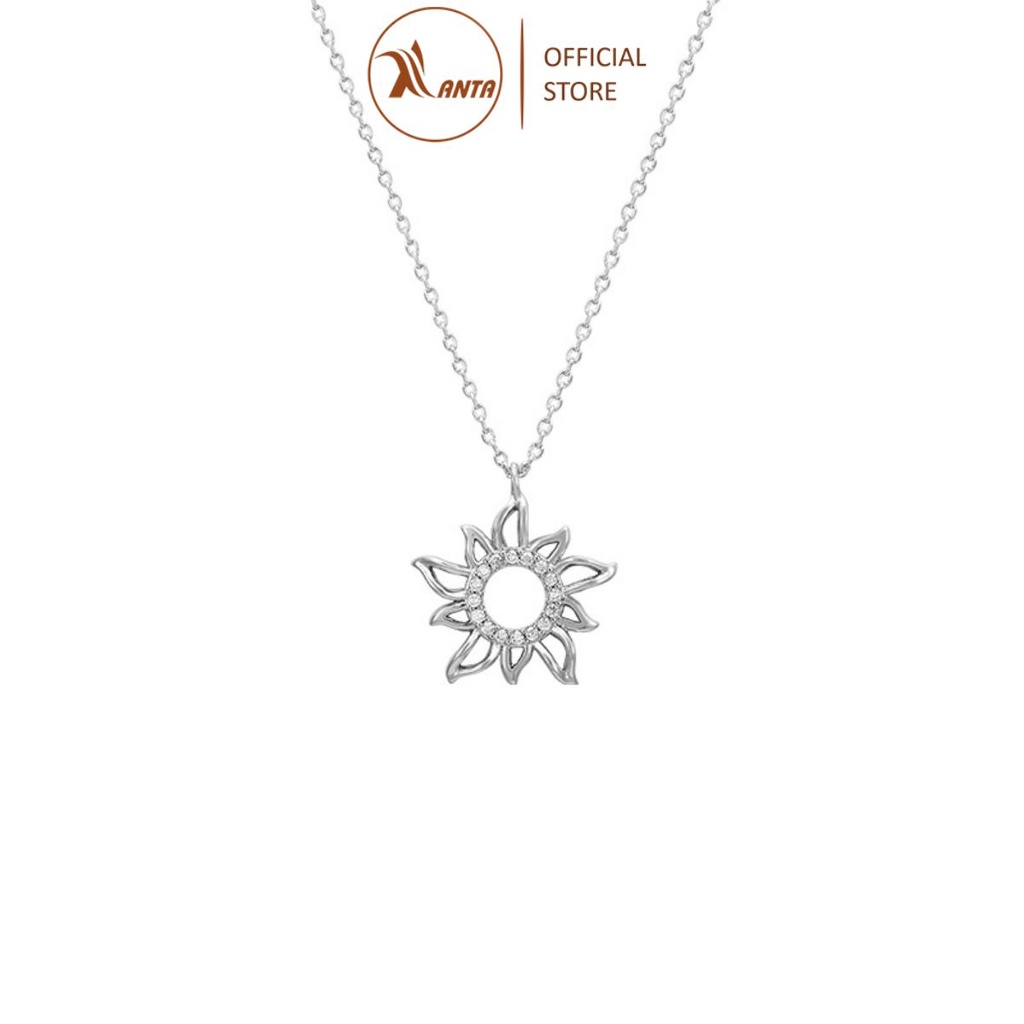 Dây chuyền mặt thiết kế hình hướng dương, đính đá sang trọng ANTA Jewelry - ATJ8042
