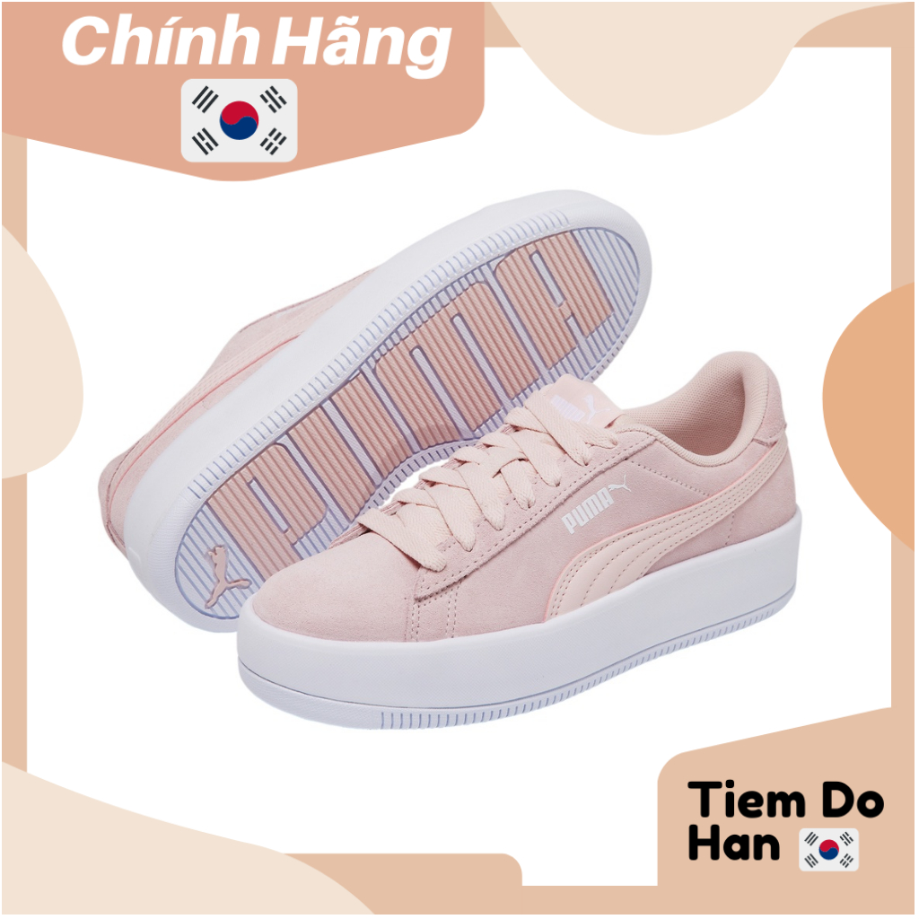 Giày Puma Lily Platform SD hồng 387739 03 bill hàn
