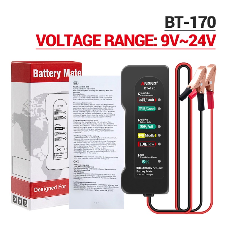 Thiết Bị Kiểm Tra Tải Pin 12V Chuyên Dụng Cho Xe Hơi