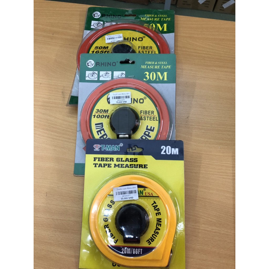 Thước Dây Cuộn RHINO 20m,30m,50m