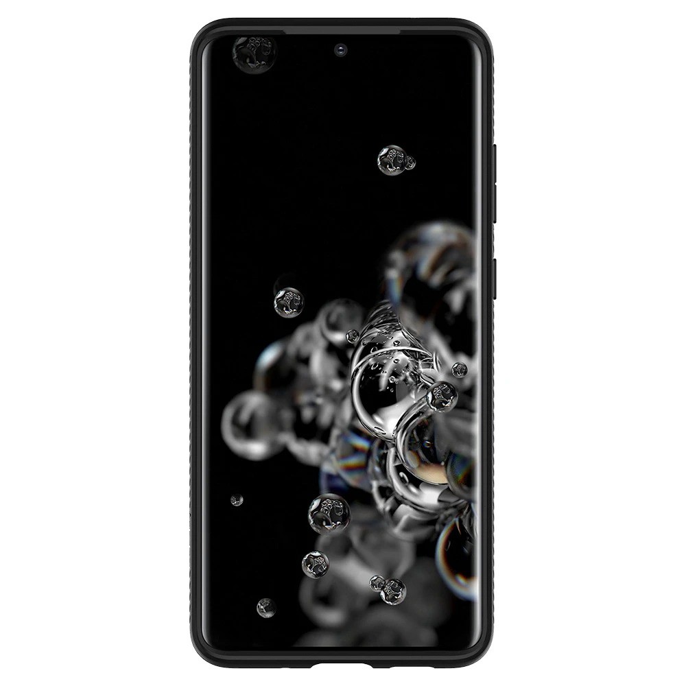 Ốp lưng chống sốc hàng hiệu Spigen Liquid Air màu đen Samsung Galaxy S20 | S20 Ultra | S20 Plus