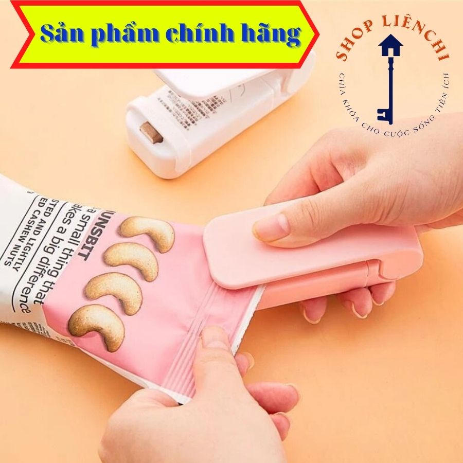 Máy Hàn MiệngTúi Mini Cầm Tay Nhật Bản, Máy Hàn Túi Nilong Sử Dụng Pin, Cho Gia Đình