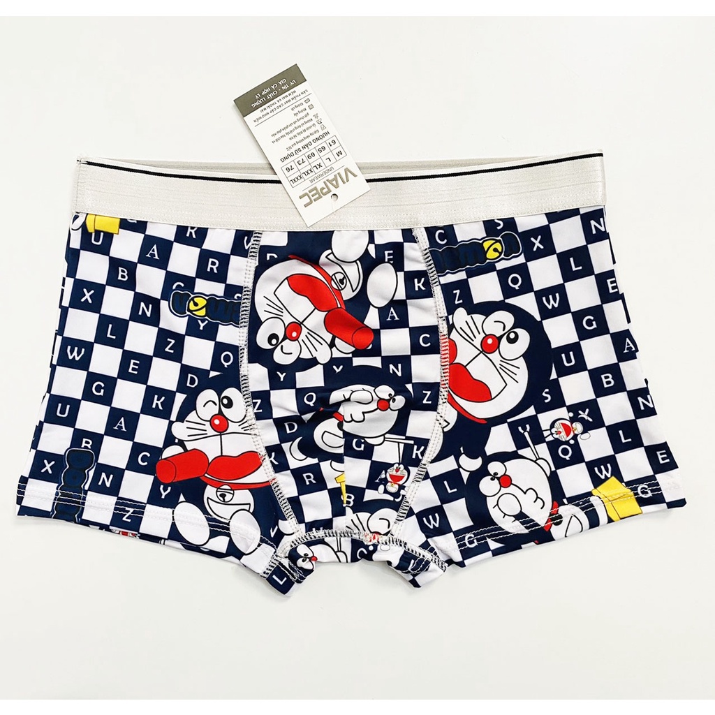 Quần Lót Nam Boxer Thun Lạnh Cao Cấp - Quần sịp đùi nam chất thun lạnh cao cấp họa tiết hoạt hình cá tính