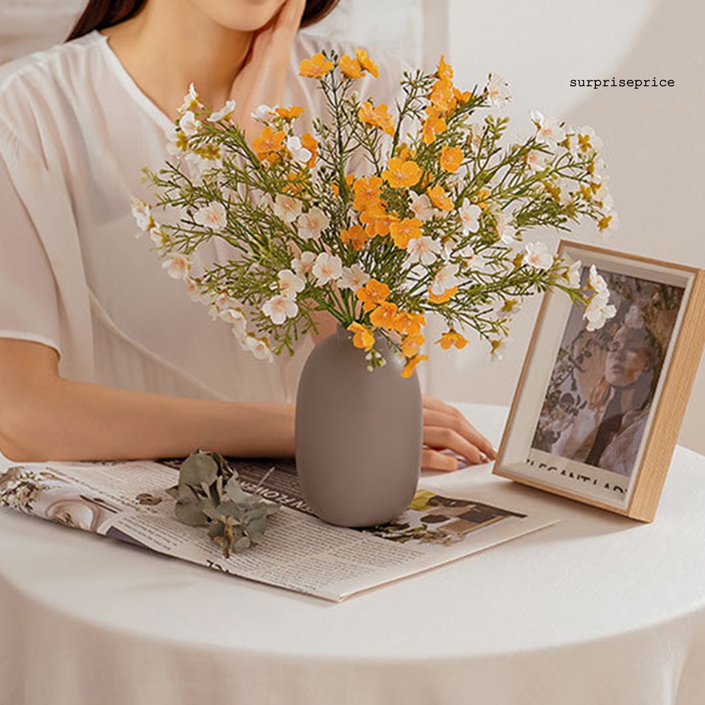 Bó hoa Gypsophila nhân tạo nhiều màu đẹp mắt trang trí bàn tiệc cưới