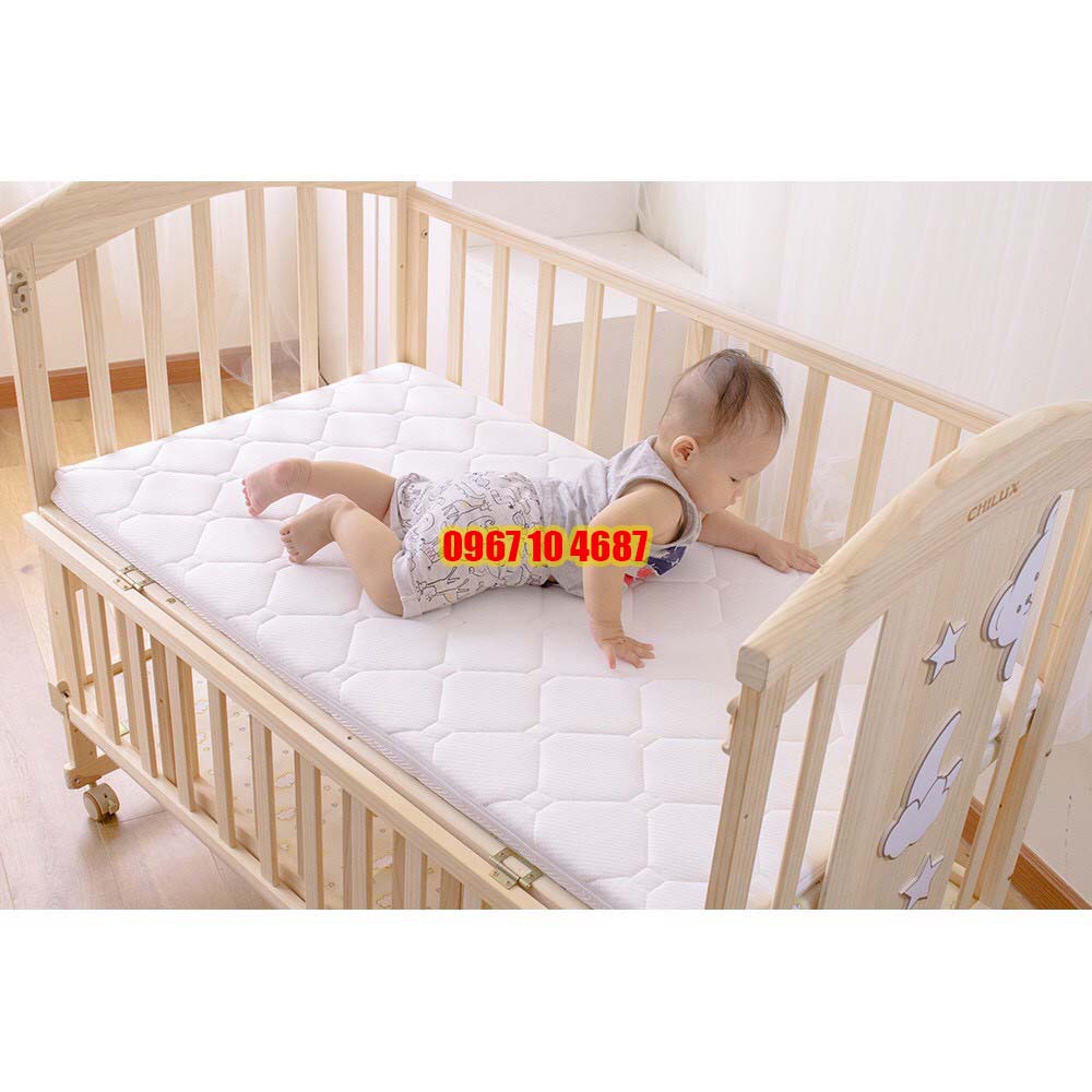 Nệm sơ dừa cho cũi, Đệm cũi cho bé 100% xơ dừa tự nhiên - Thoáng mát