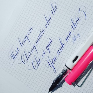 Kim tinh lá tre – LeTa368 – Bút Calligraphy “không gỉ, không kén mực” liên hệ shop để được hỗ trợ ship cao nhất