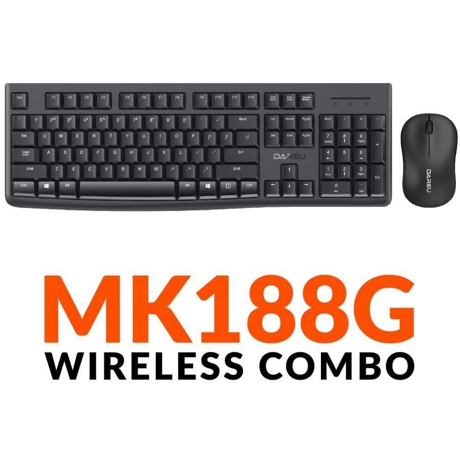 Bộ phím chuột không dây DAREU MK188G