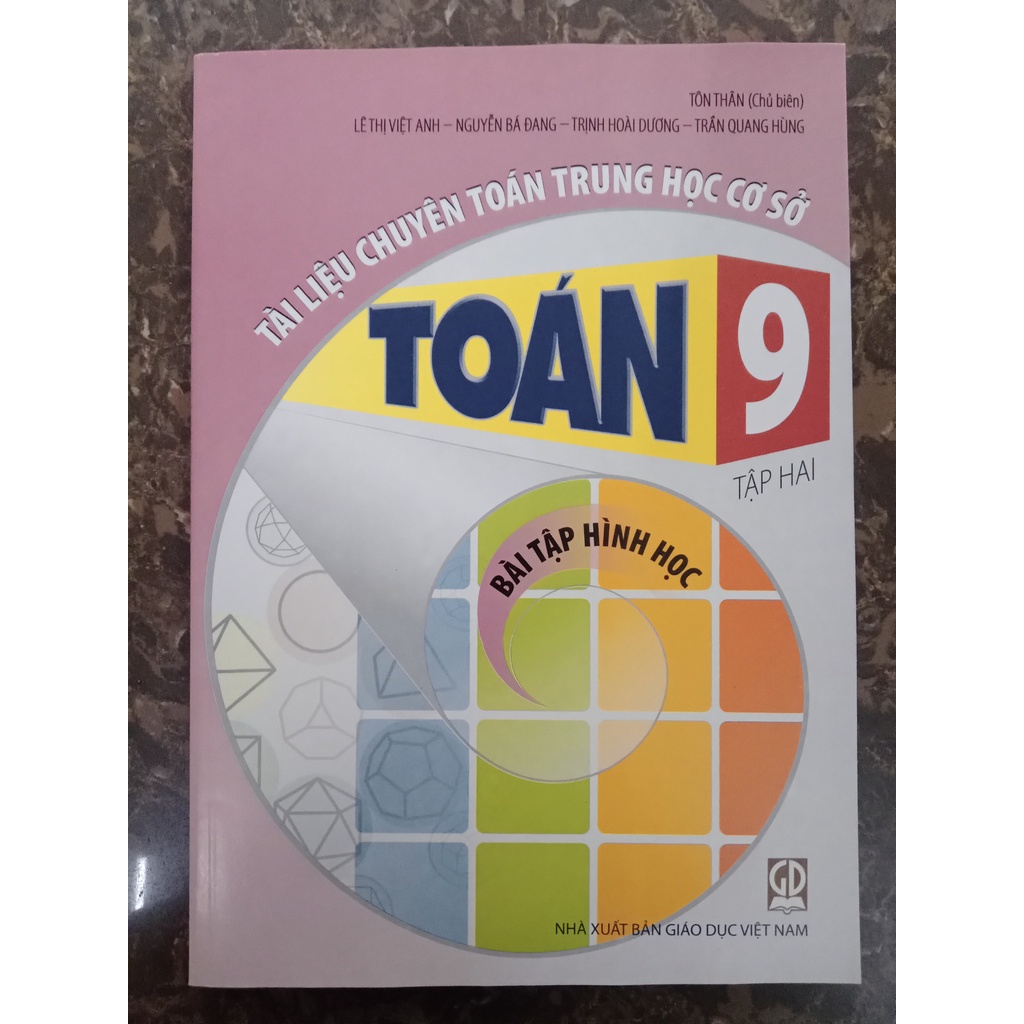 Sách - Tài liệu chuyên toán trung học cơ sở Toán 9 (Tập 1 + Tập 2)