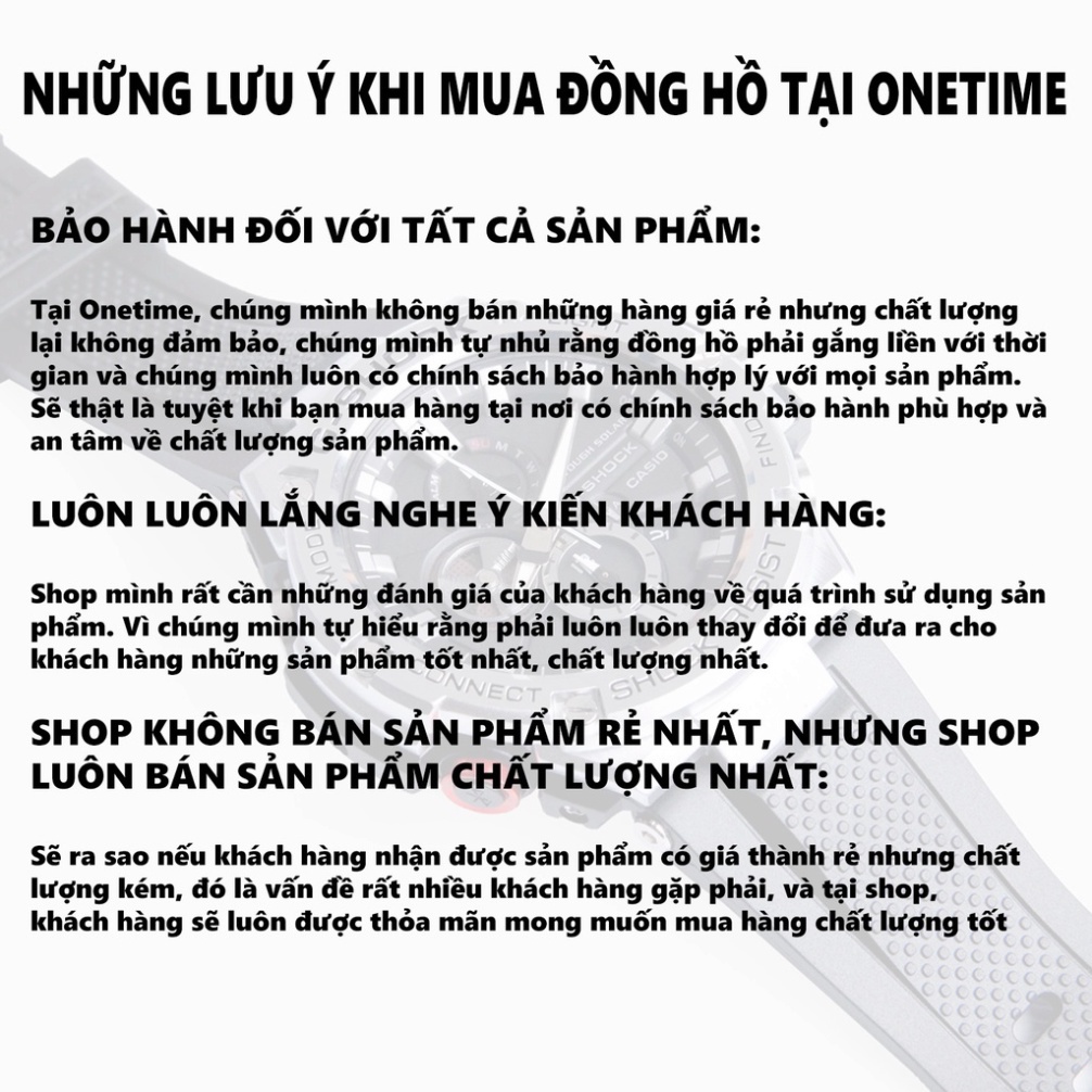Đồng hồ nam G-shock vỏ thép dây cao su GST B100 OneTime cực đẹp