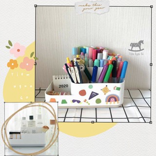 Khay nhựa đựng đồ vpp, mỹ phẩm - tiệm ngựa gỗ
