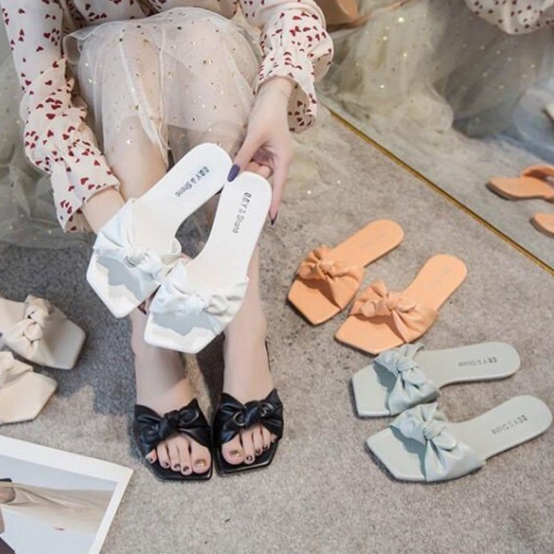 Dép nữ XKD10 thời trang Hàn Quốc dễ mix đồ xu hướng trẻ trung .