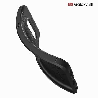 Ốp lưng Samsung S8 silicon giả da Auto Focus