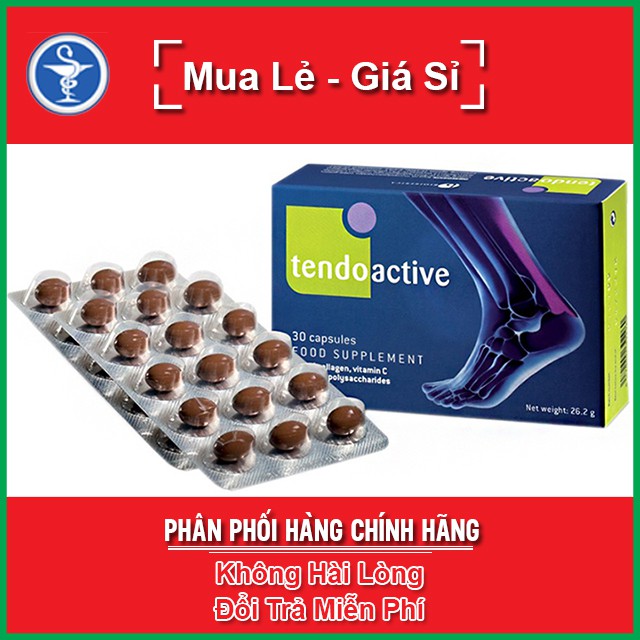 TENDOACTIVE - Hỗ trợ phục hồi các trường hợp bị tổn thương gân Hộp 30 viên