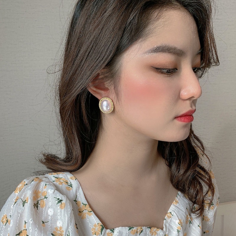 Hoa tai đính đá sang trọng thời trang dành cho nữ