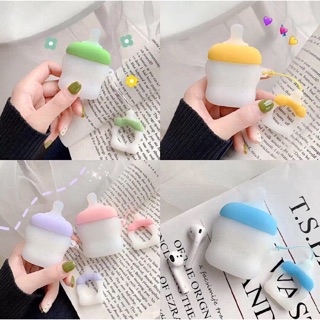 Bọc airpod cute hình bình sữa cho airpod 1/2