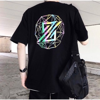 Áo thun tay lỡ phản quang THE ZED from thụng phong cách ulzzang