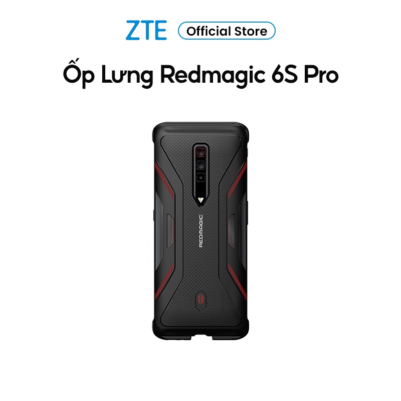Ốp Lưng ZTE Redmagic Gắn Được Tay Cầm GamePad Cho 6R l 6S Pro - Hàng Chính Hãng