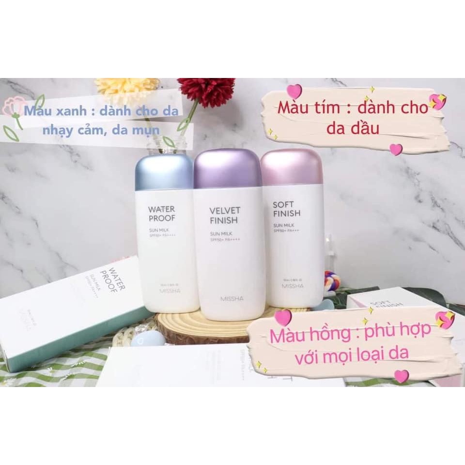 KEM CHỐNG NẮNG MISHA SUN MILK MẪU MỚI