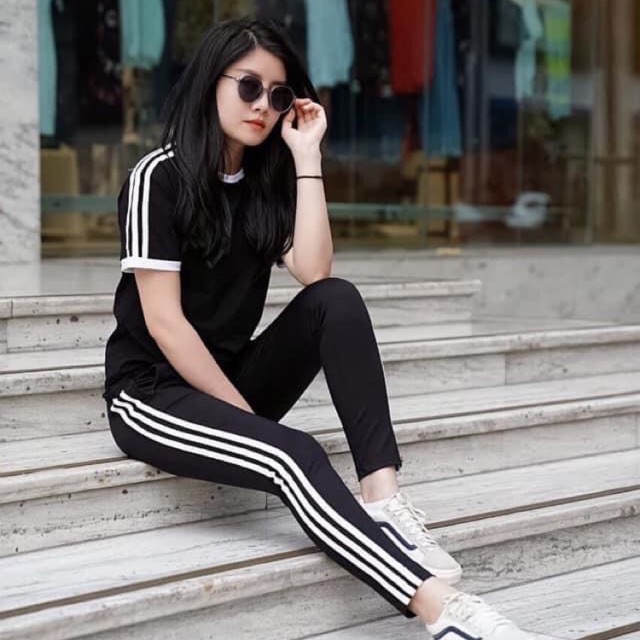 (MONSHOP) Bộ adidas thể thao