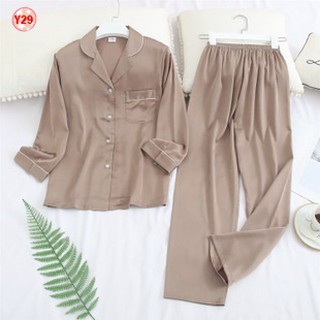 Pijama Lụa Dài Tay Cao Cấp Y29