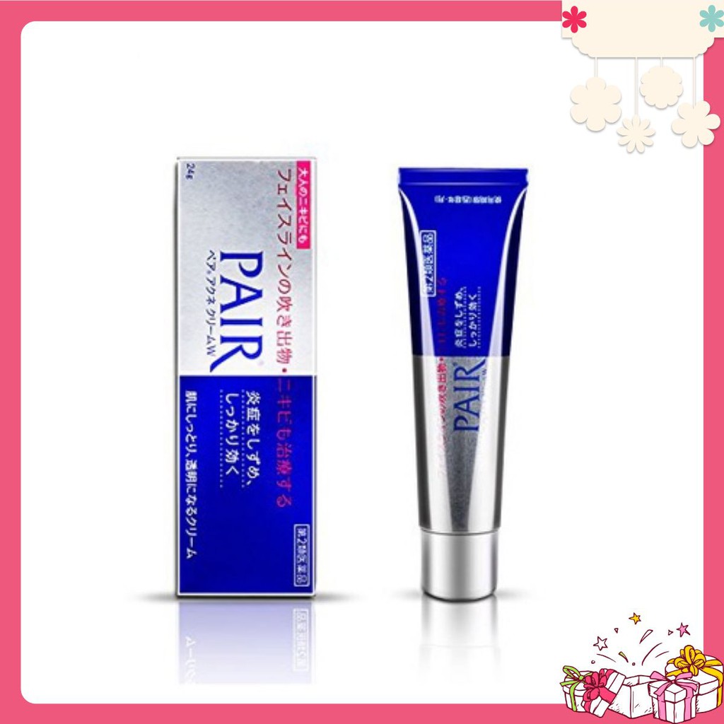 Kem ngừa mụn Pair Acne W Cream Nhật Bản ↭🄰