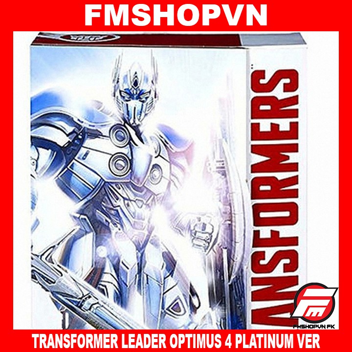 [FMSHOPVN] FIGURE TRANSFORMER LEADER OPTIMUS 4 PLATINUM VER MÔ HÌNH NHÂN VẬT LẮP RÁP BIẾN HÌNH TRANSFORMER