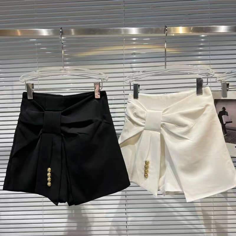 Quần váy nơ khuy hàng QCL1