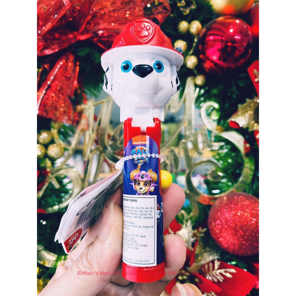 Kẹo mút vị dâu Pop Ups Lollipop 10g- Hàng nhập khẩu chính hãng