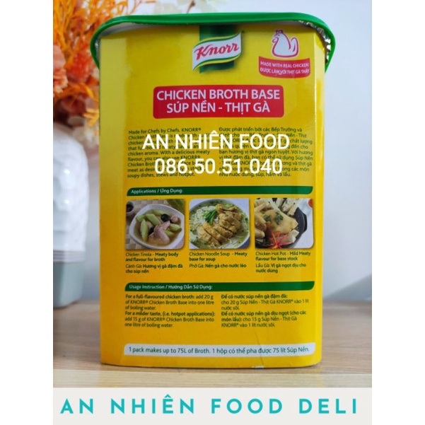 Súp Nền Thịt Gà Knorr Unilever Chicken Broth Base