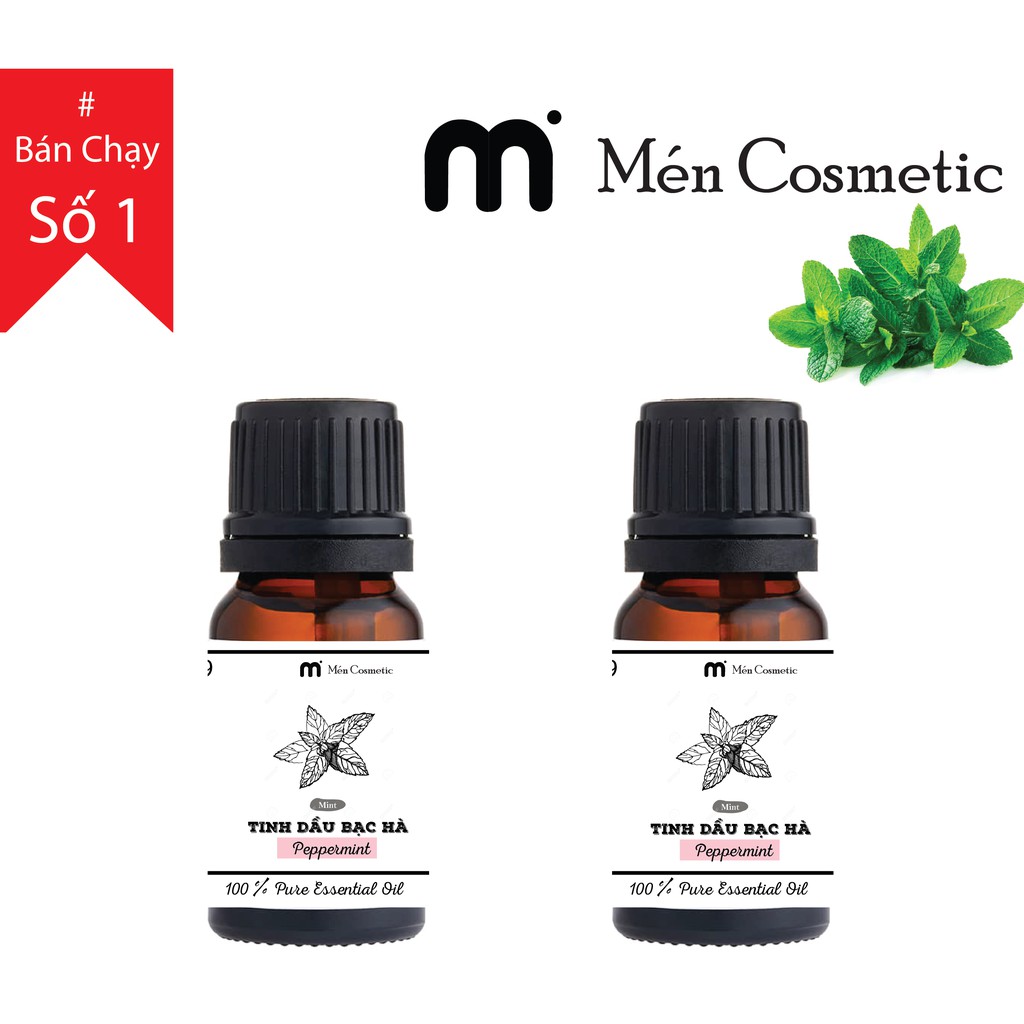 [TRỢ GIÁ] 5-10ML TINH DẦU MÉN BẠC HÀ NGUYÊN CHẤT  