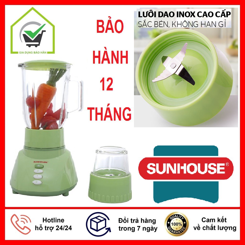 [Mã ELHA22 giảm 6% đơn 300K] [BẢO HÀNH 12 THÁNG] Máy xay sinh tố SUNHOUSE SHD5112