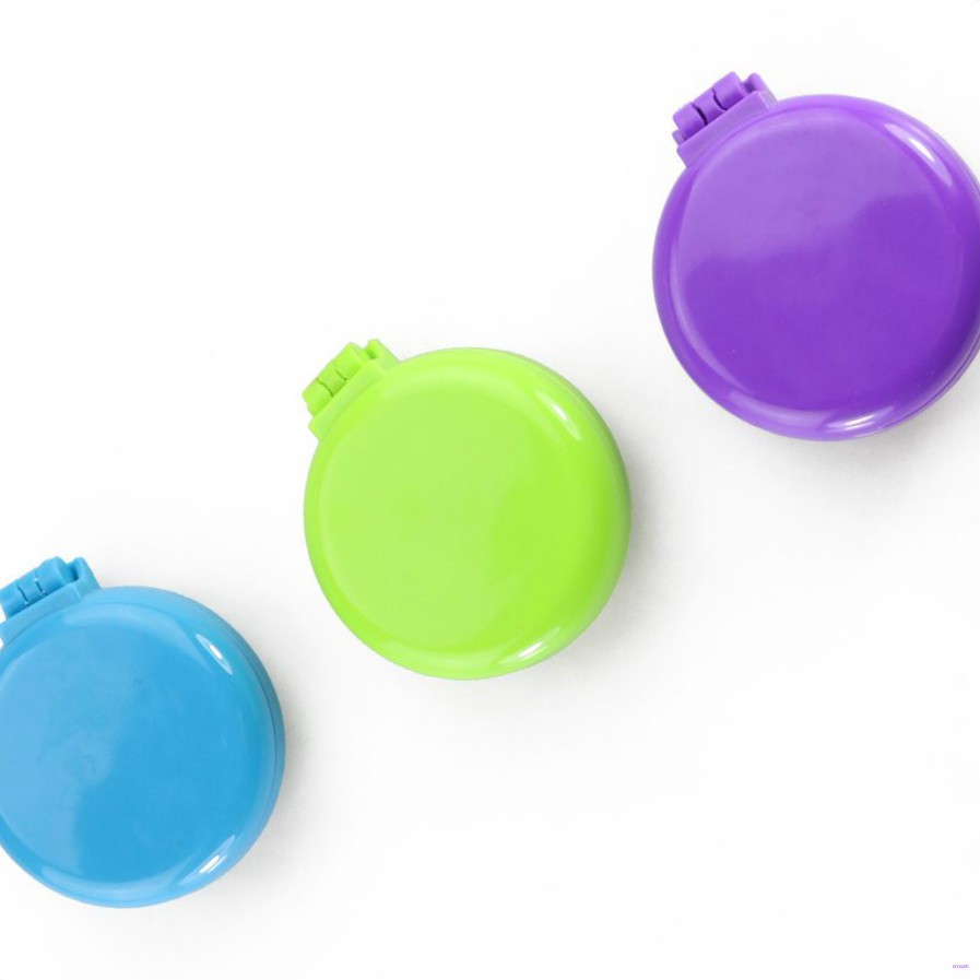 Lược Chải Tóc Xếp Gọn Kèm Gương Tiện Lợi Cho Du Lịch