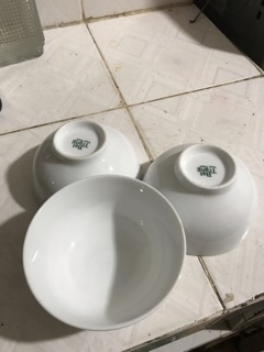 Combo 10 bát con ăn cơm hàng gốm sứ Bát Tràng