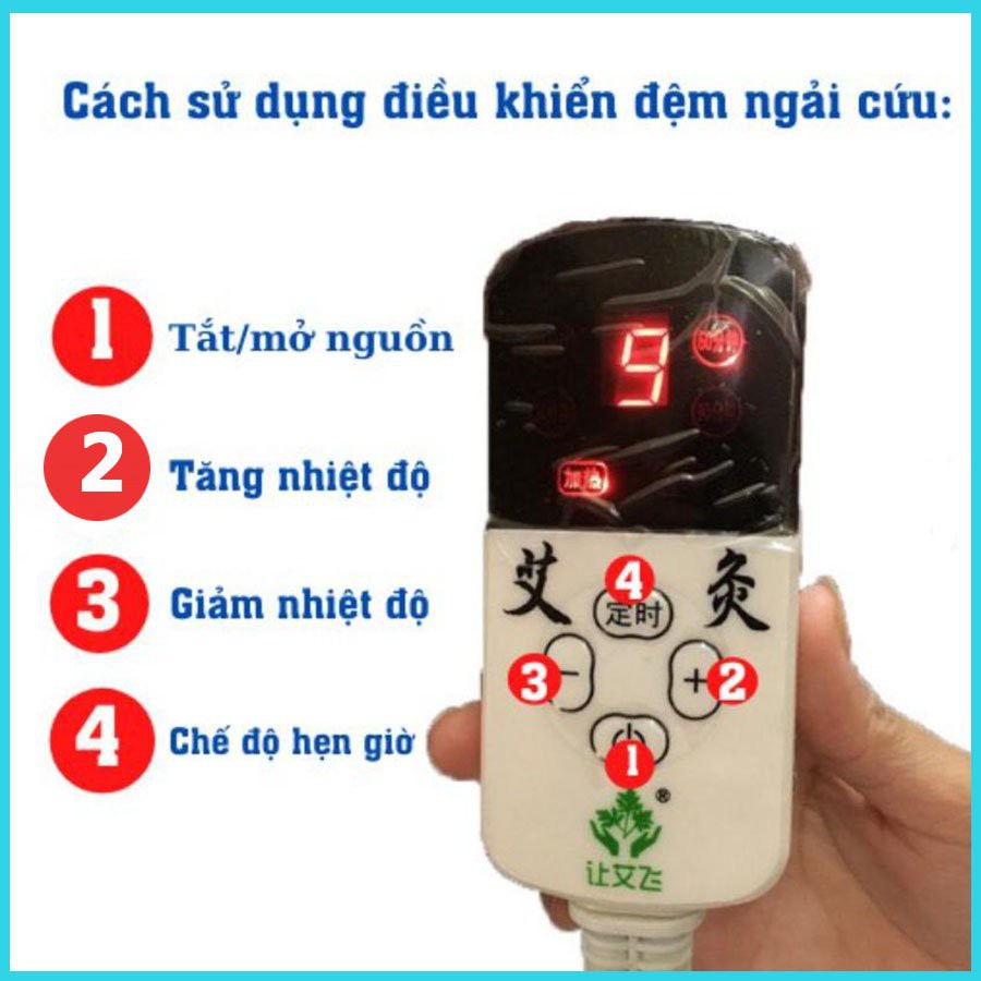 Thảm ngải cứu hỗ trợ đau mỏi xương khớp, ngủ ngon, giảm mệt mỏi - Quà tặng cho bố mẹ ông bà người thân