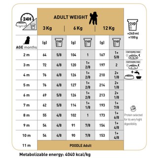 Hạt canin poodle puppy 500g