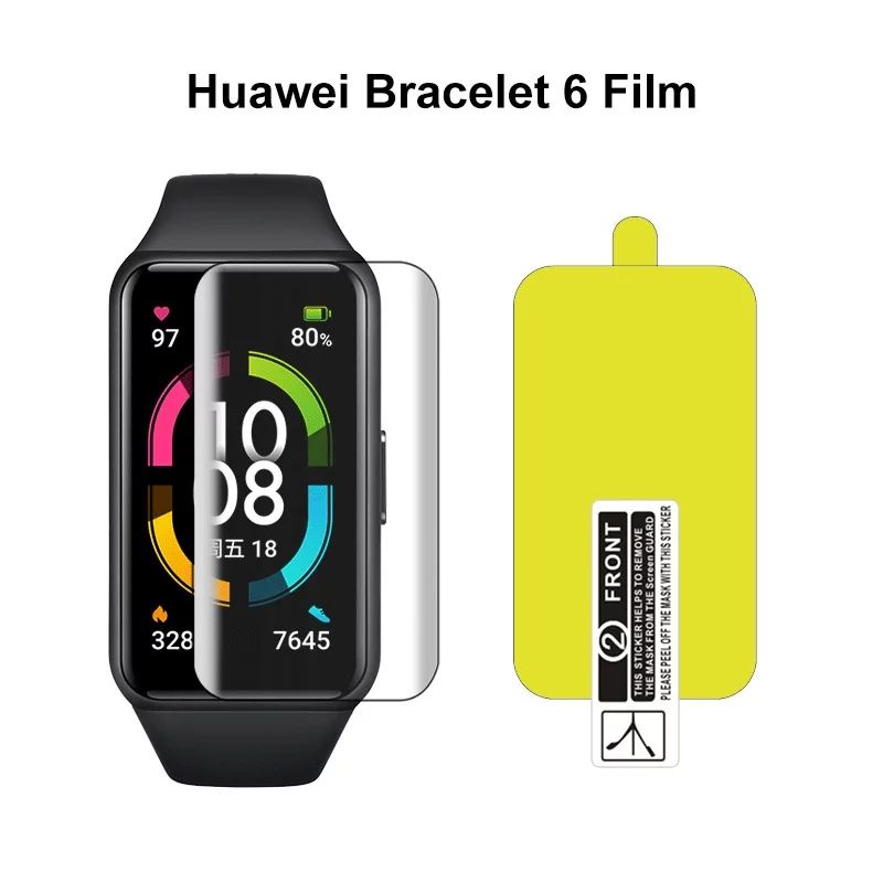 Bộ 5 miếng dán TPU Mềm Mại Bảo Vệ màn hình dành Cho Huawei Band 6/ Honor Band 6