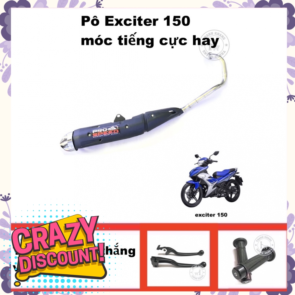 Pô EXCITER 150 móc sẵn tặng cặp tay thắng và bao tay ex 006001337 006001259 006001262 006001077