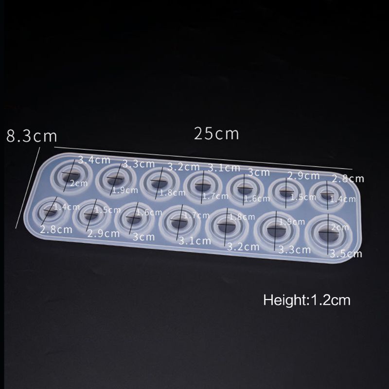 Khuôn Silicone Làm Nhẫn Thủ Công Tiện Dụng