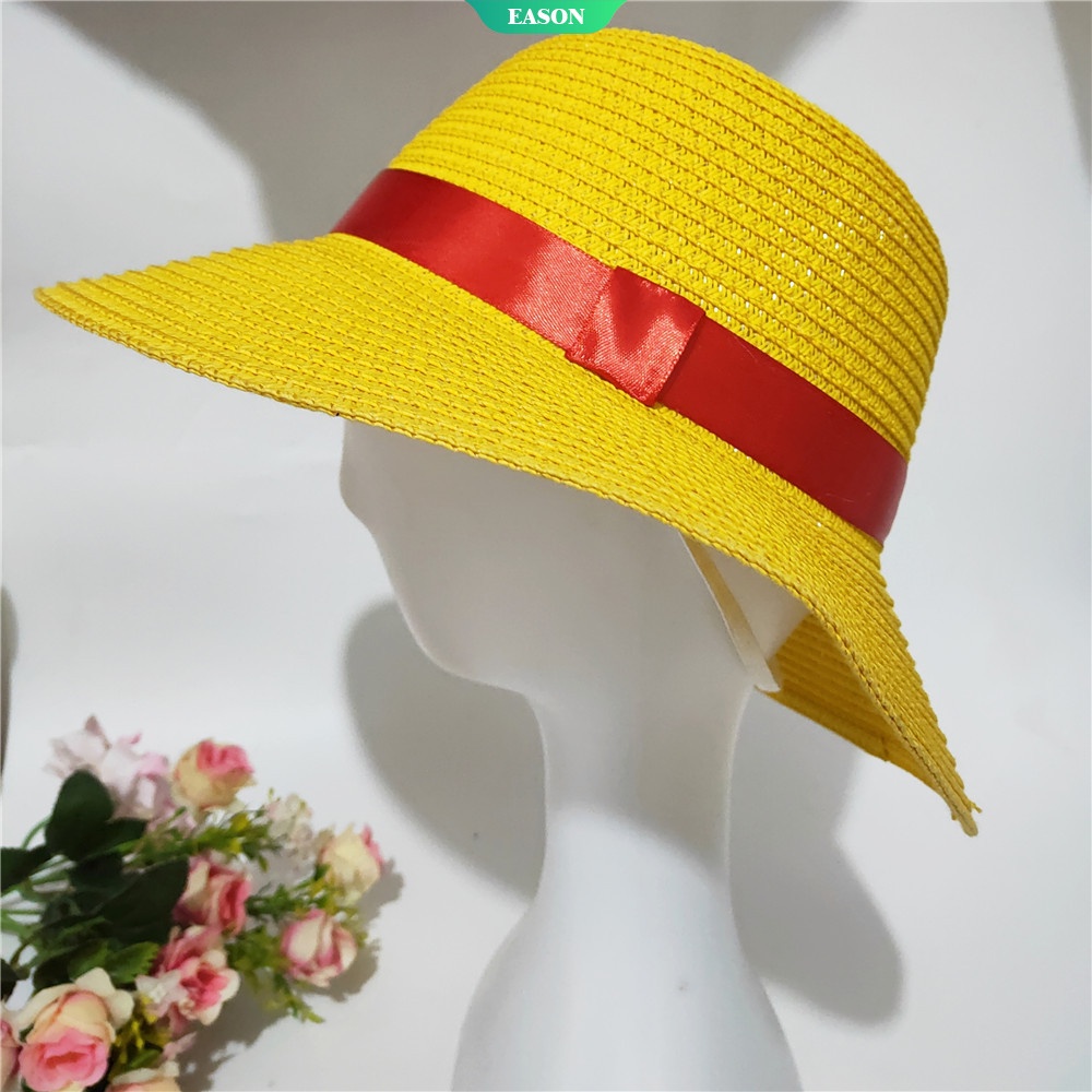 Nón Cói Chống Nắng 54 58cm Họa Tiết Luffy Hoạt Hình Cho Nữ Hóa Trang