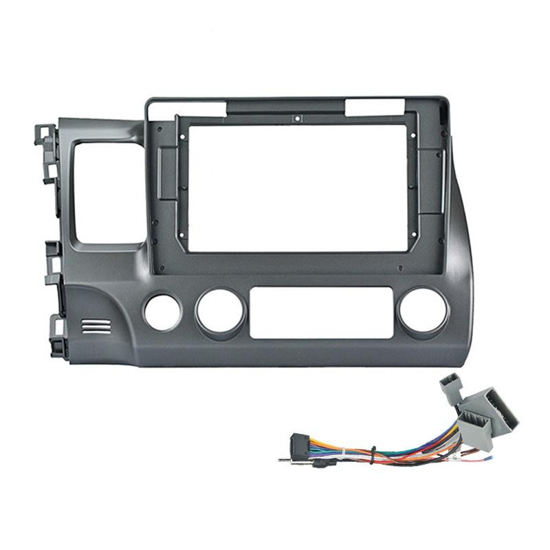 DVD Khung Gắn Bảng Điều Khiển Xe Ô Tô Honda Civic 2007-2011 1 / 2din Âm Thanh 10.1inch