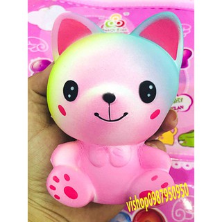 SQUISHY CHÓ CÚN NHIỀU MÀU