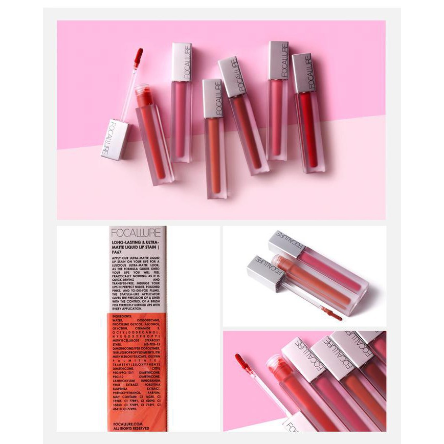 (Hàng Mới Về) Son Môi Focallure Lâu Trôi Và Siêu Lì Cao Cấp | BigBuy360 - bigbuy360.vn