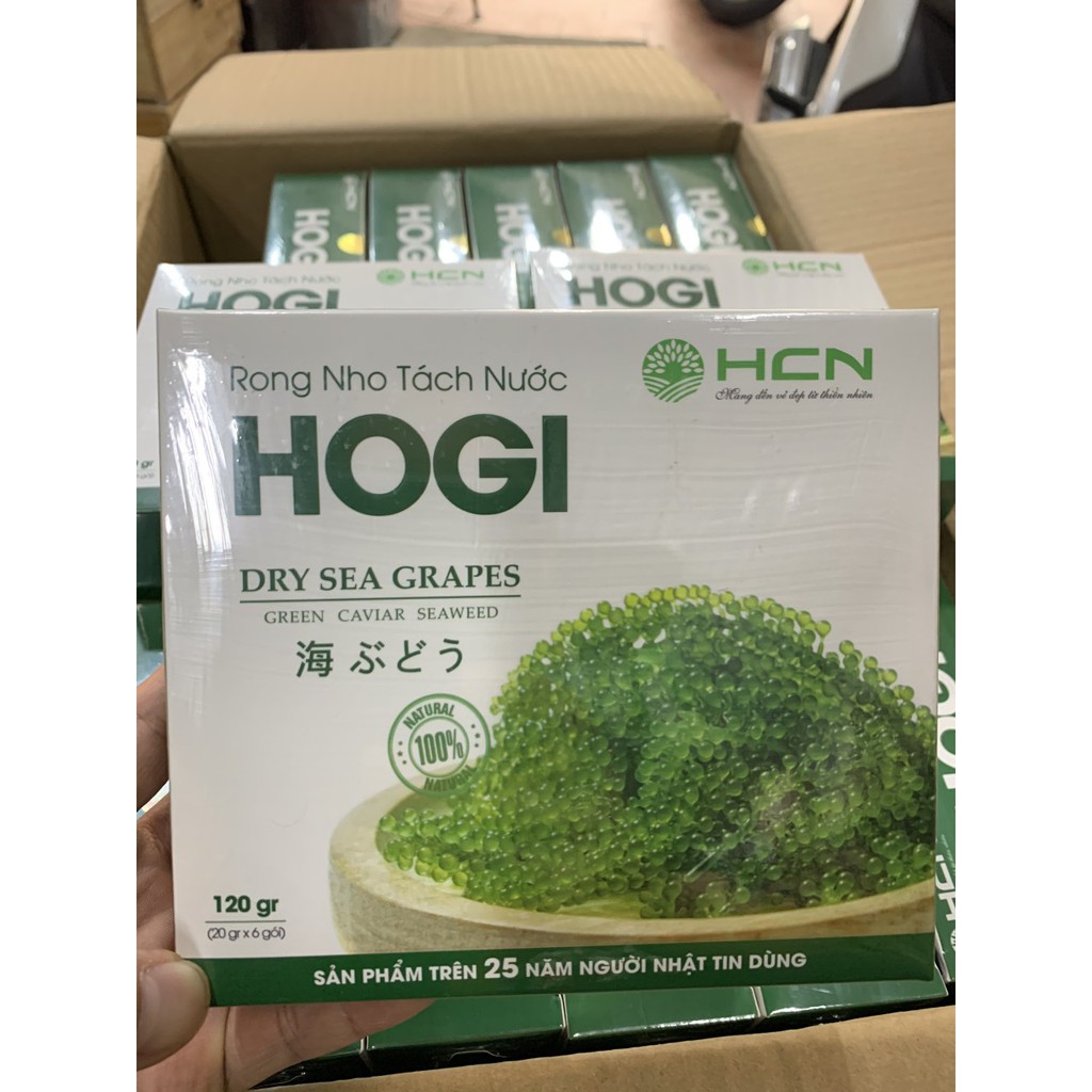 Rong nho tách nước Nhật Bản HOGI gói 120gr