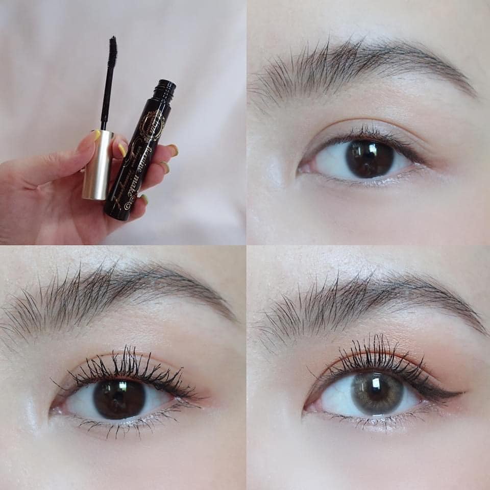 Mascara Kiss Me Dài &amp; Dày Mi Không Lem Lâu Trôi Heroine Water Proof Nhật Bản