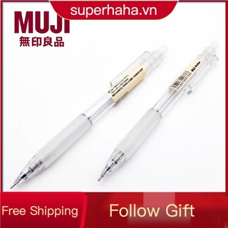 Bút chì bấm trong suốt đầu nhỏ 0.5mm tiện lợi