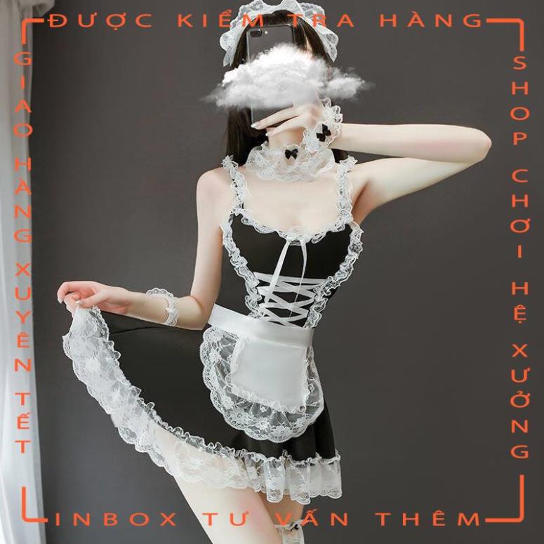 Đồ ngủ cosplay sexy cô nàng hầu gái dễ thương gợi cảm 437  - hot tiktok | BigBuy360 - bigbuy360.vn